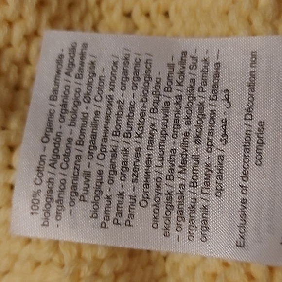 Pieces yellow cardigan size S - Picture 7 of 7